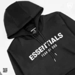 Premium Essential Black Hoodie