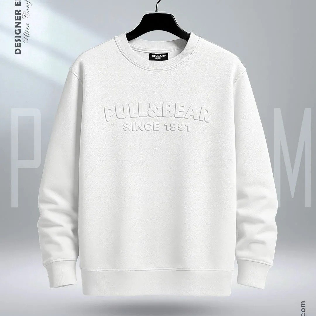 download (6) Premium Sweatshirt White - Image 1