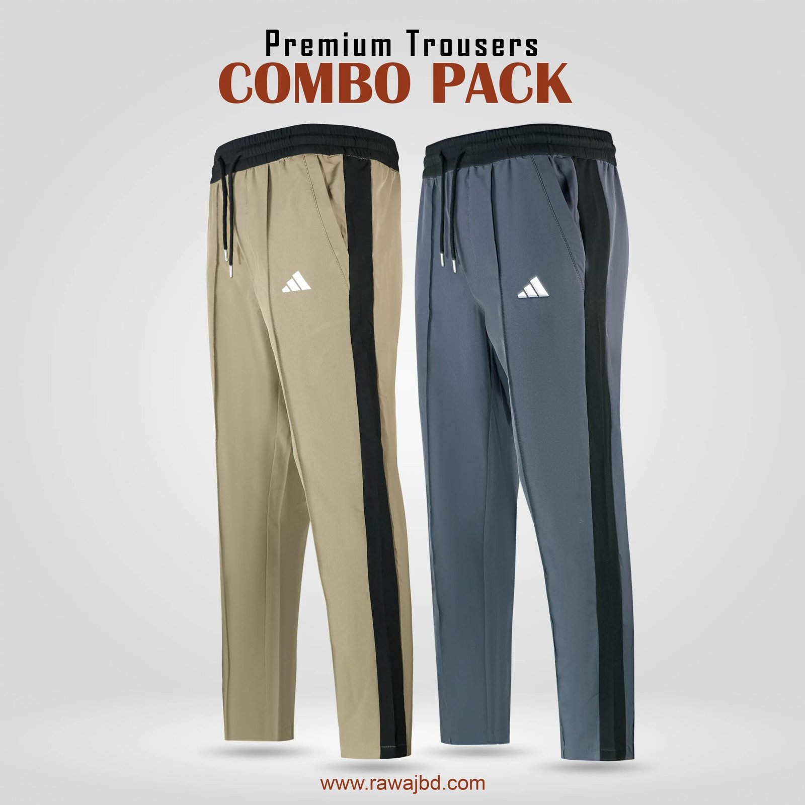 download (68) Premium china duby trouser-Brown & AS - Image 1