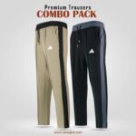 Premium china duby trouser-Brown & Black