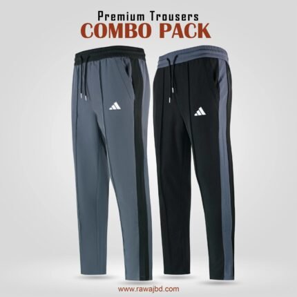 Premium china duby trouser-AS & Black