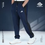 Premium china duby trouser-Navy - Image 3
