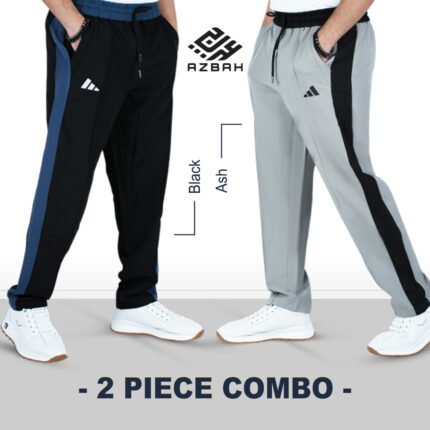 Premium panel trouser-AS & Black